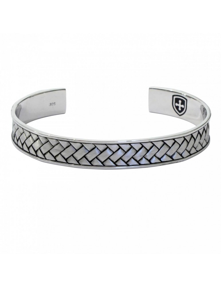 Bracelet Jonc en argent pour homme Cabal Bracelet Jonc en argent pour homme Cabal