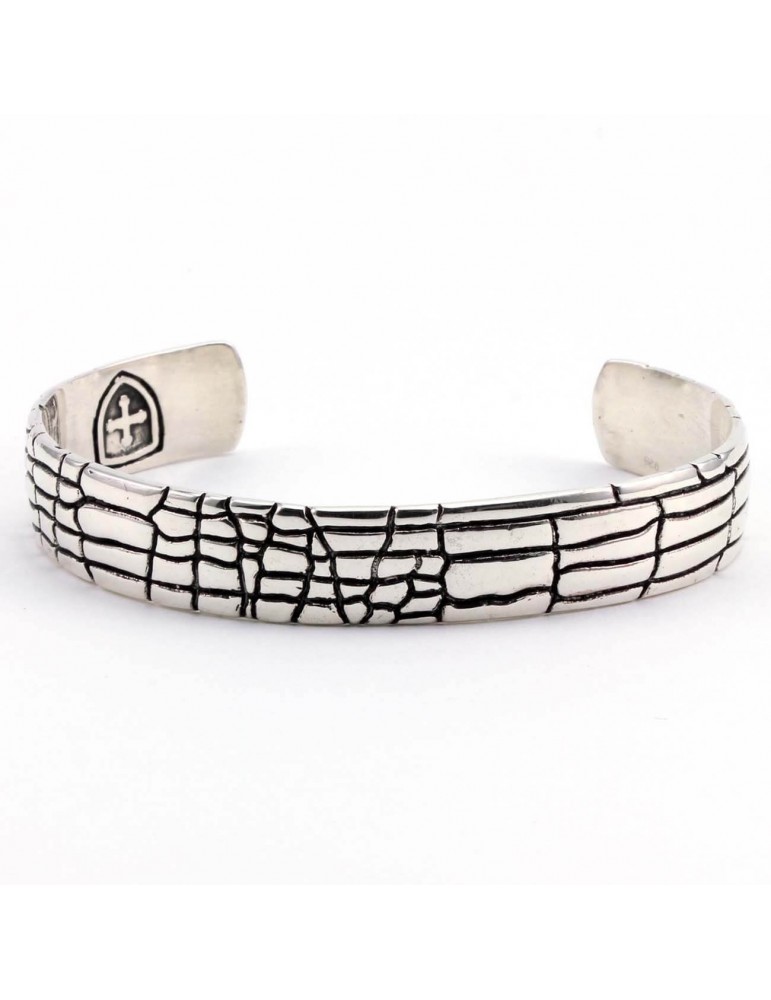 Bracelet Jonc pour homme en argent Casilda marque DOGME96 Bracelet Jonc pour homme en argent Casilda marque DOGME96