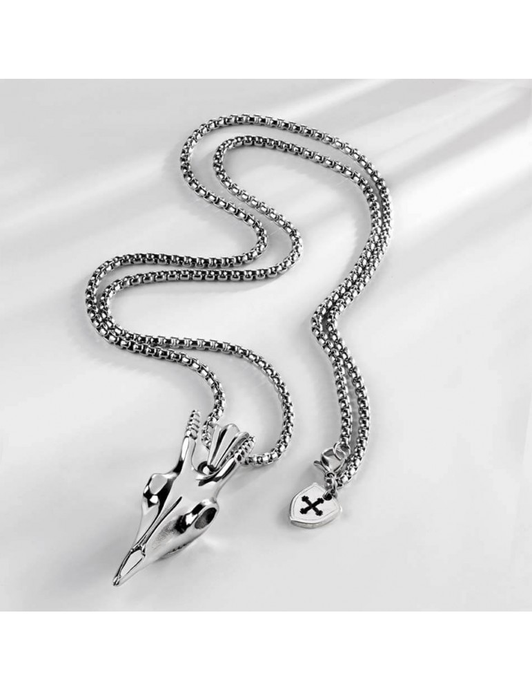 Collier pour homme squelette Aguila DOGME96 Collier pour homme squelette Aguila DOGME96