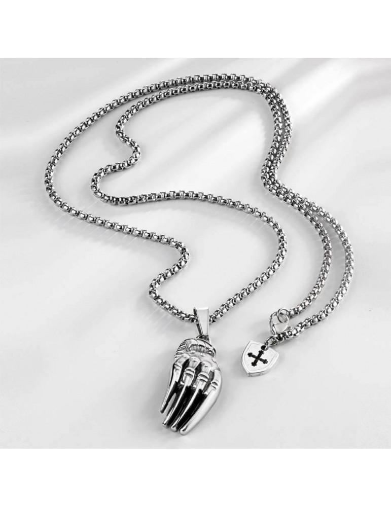 Collier pour homme Squelette Alagona DOGME96 Collier pour homme Squelette Alagona DOGME96