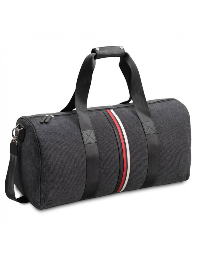 Sac de voyage mixte tissu cuir recyclé Riccardo NRB Sac de voyage mixte tissu cuir recyclé Riccardo NRB