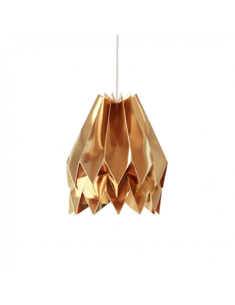 Abat-jour déco gold doré en papier ORIKOMI Abat-jour déco gold doré en papier ORIKOMI