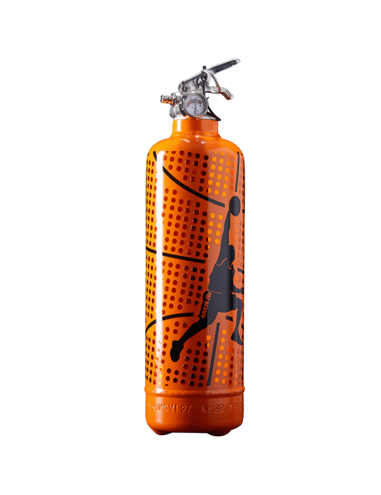 Extincteur design Basketball orange Extincteur design Basketball orange