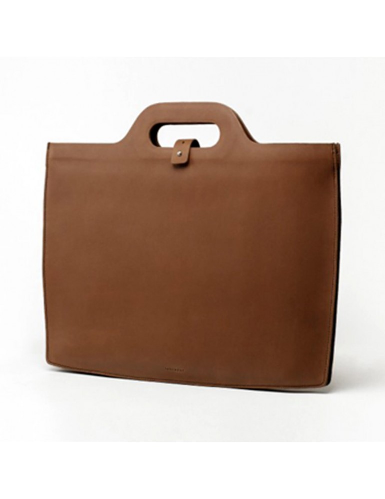 Sacoche ordinateur en cuir camel Sacoche ordinateur en cuir camel